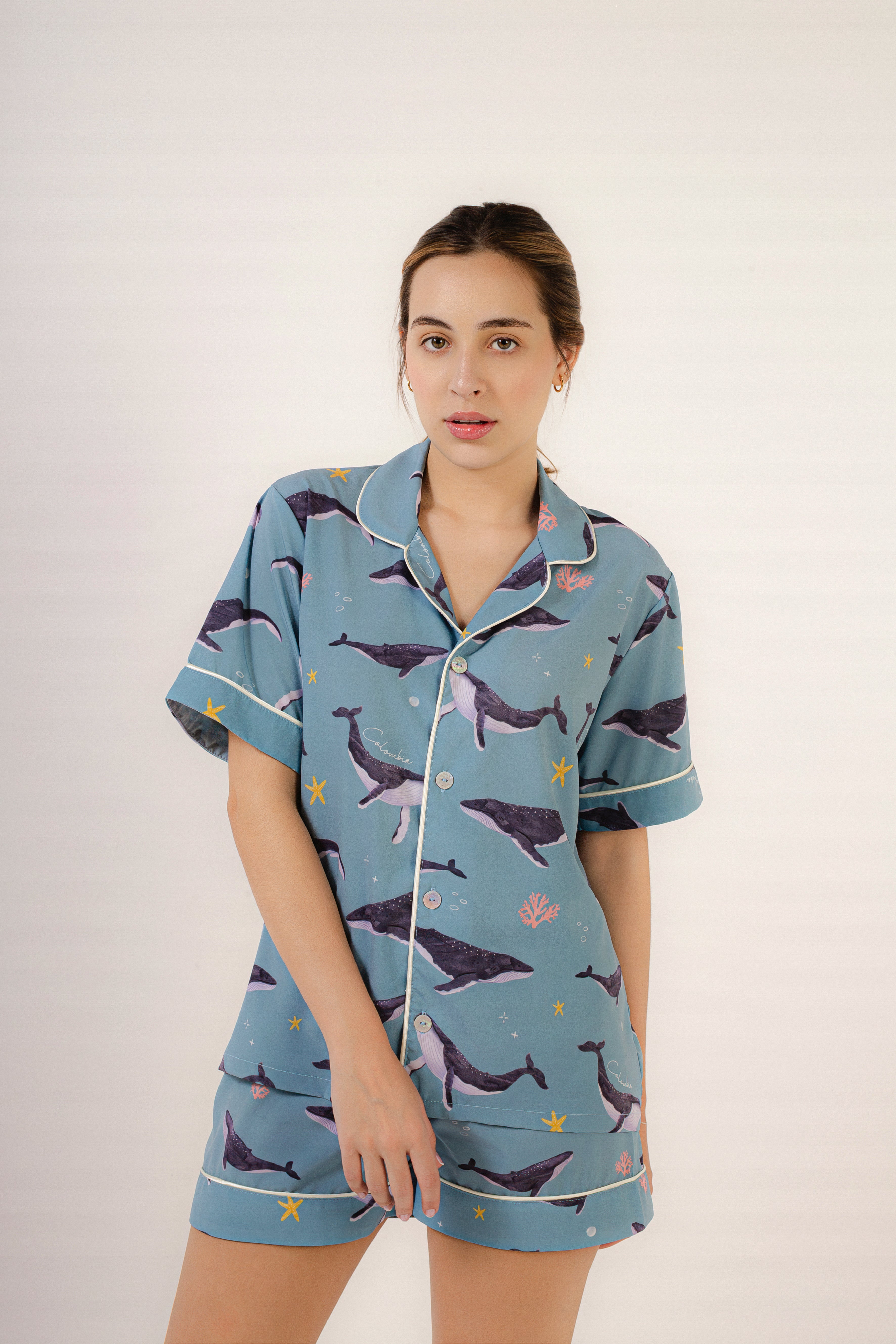 Serenata de Ballenas-Manga Corta y Short