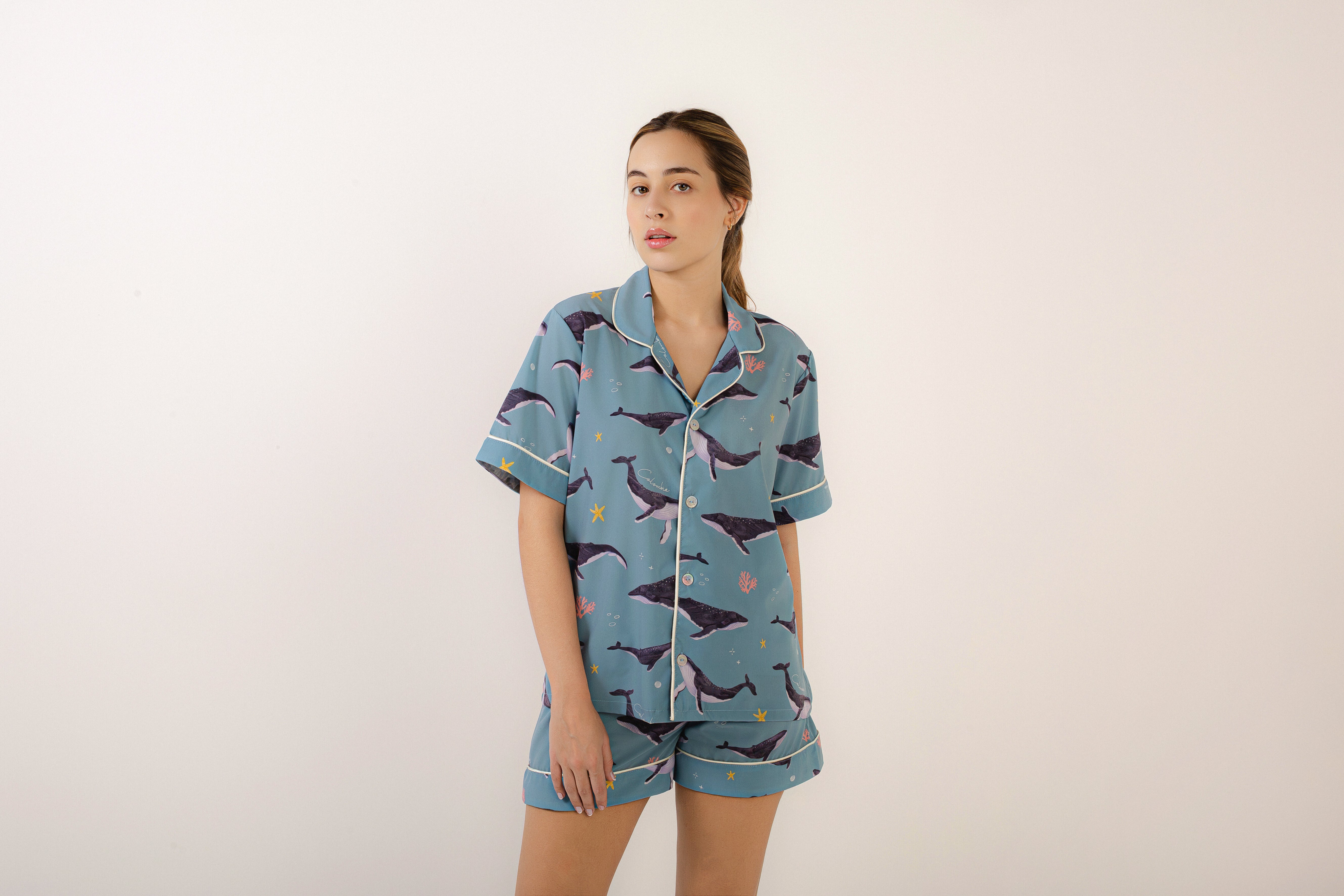 Serenata de Ballenas-Manga Corta y Short