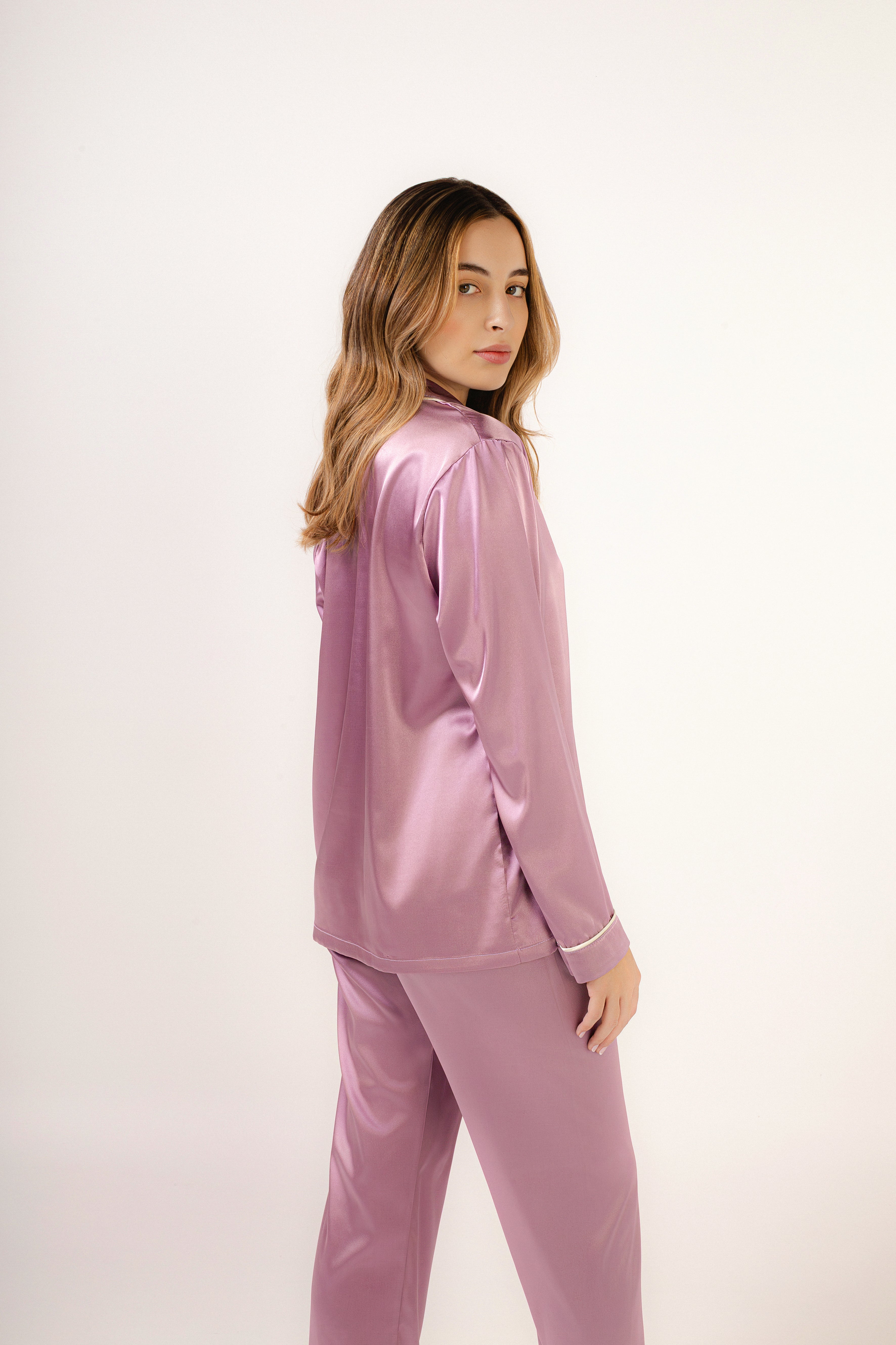 Aurora Lavanda-Manga Larga y Pantalón