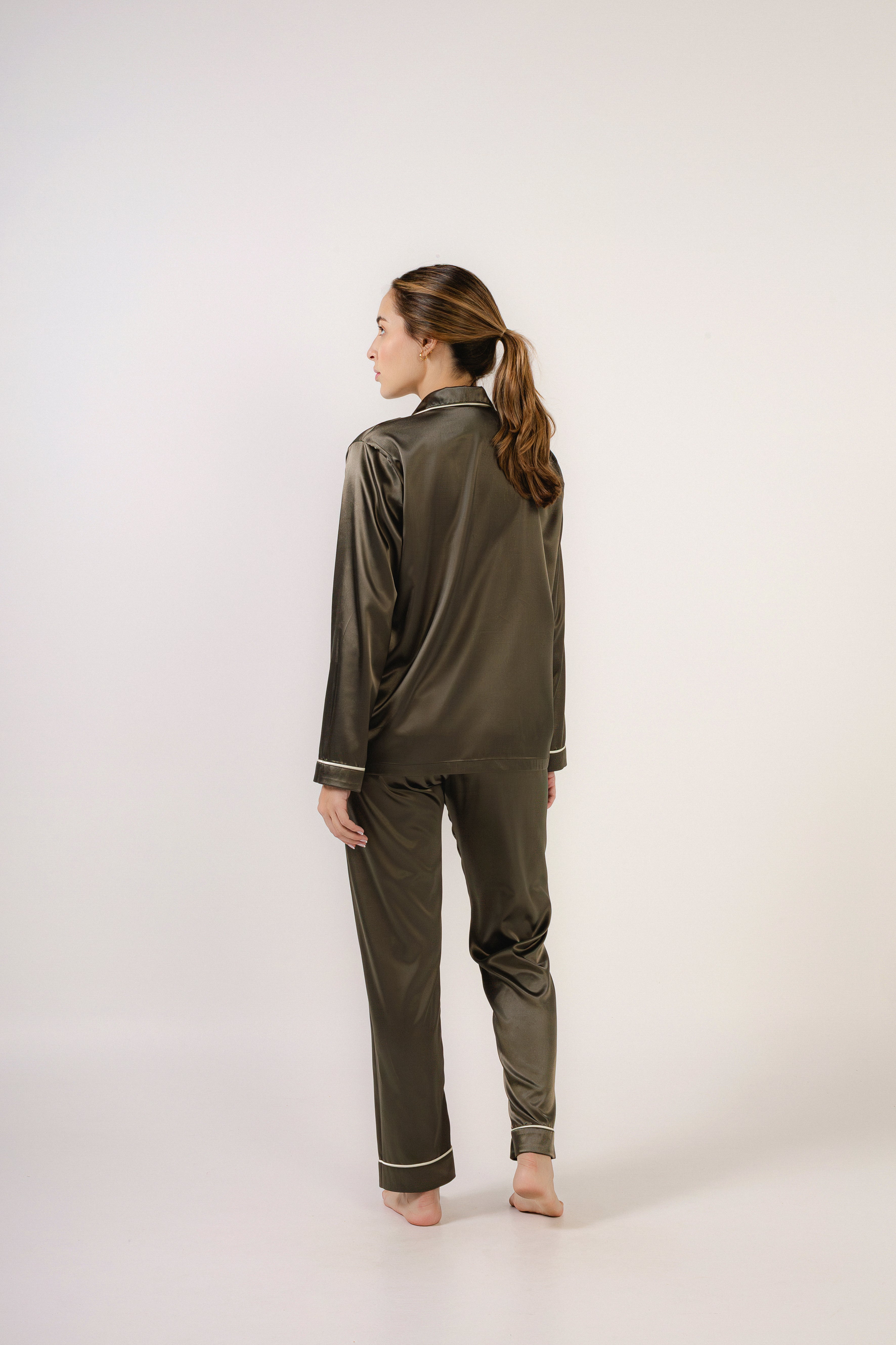 Verde Resplandor-Manga Larga y Pantalón